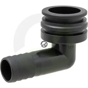 Vilična spojka, moška 90° AF4, 20 mm cevni rep - GEOline 8420403