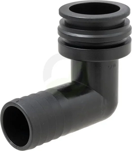Vilična spojka, moška 90° AF4, 25 mm cevni rep - GEOline 8420404