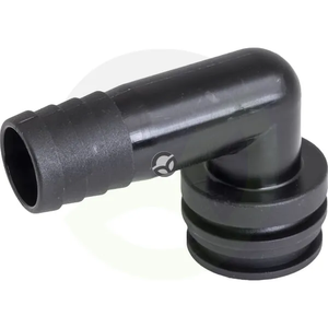 Vilična spojka, moška 90° AF3, 20 mm cevni rep - GEOline 8420304