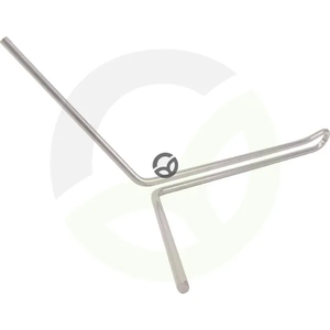 Setveni vzmetni prst, kratek 9 mm ZN - Kramp 853850720N