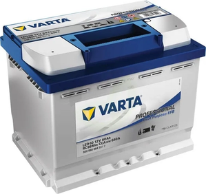Akumulator, dvonamenski 12V 60Ah 640A LED60 - VARTA 930060064B912