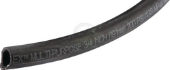 Cev Adaptaflex, črna, 3/4