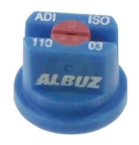 Šoba z ravnim ploskim curkom 110° 03 modra keramika - Albuz ADI11003