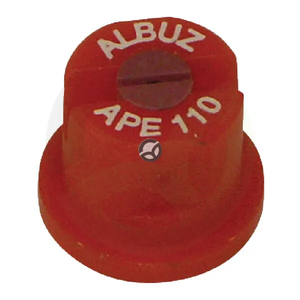Šoba z ravnim ploskim curkom APE 110° 02 oranžna keramika - Albuz APE110ORANGE