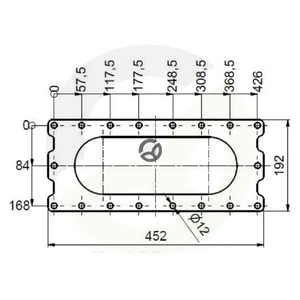 Rotacijska črpalka FX116-360S + okvir - Vogelsang APK0000197