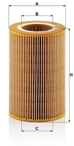 Zračni filter Mann Filter C1041