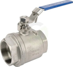 inox kroglični ventil 2xF 2