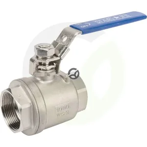 Kroglični ventil, inox, 2xF 1 1/2