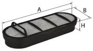 Element sekundarnega zračnega filtra - Mann Filter CF3240