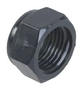 Kapica šobe - z navojem - črna - TeeJet CP8027NYB