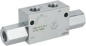 Pilotni kontrolni ventil FPD 1/2 5 1R G - FluidPress FPD1251RG