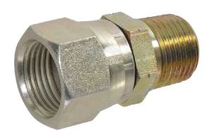 Vrtljiv adapter 7/16 JIC x 1/4 NPT - Alfagomma FMUN0704