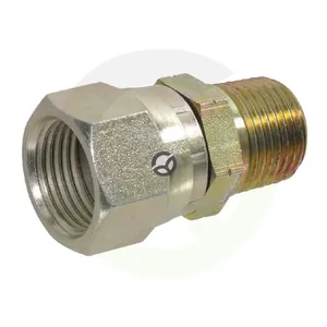 Vrtljiv adapter 7/8 JIC x 1/2 NPT - Alfagomma FMUN1408