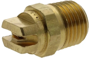Šoba s ploščatim curkom H14VV 110° 03 medenina - TeeJet H14VVMS11003