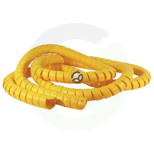 Spiralna zaščitna plastika cevi rumena 99-115 - Safeplast KBV100G