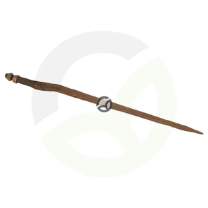 Lomljena špica 45mm dvojni T profil 36x810mm - špičasta konica z M22x1.5mm matico - rdeča - KT2