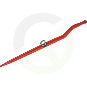 Lomljena špica 58mm zvezdast profil 36x905mm - špičasta konica z M20x1.5mm matico - rdeča - KT12