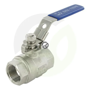 inox kroglični ventil 2xF 1