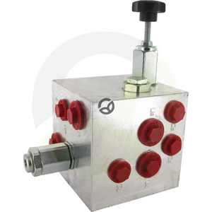 Razdelilnik KV10 brez povezovalnih matic - Walvoil KV10