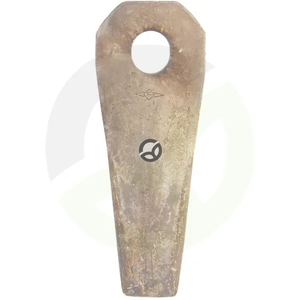 Nož kosilnice levi/desni 160x60mm - 30x3mm ovalna luknja 23,0x20,5mm primerno za Taarup 25 kosov - Kramp KT56110200KR