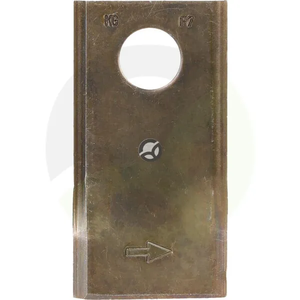 Levi nož kosilnice 93x47x3mm luknja Ø19mm Primerno za PZ/Vicon 25 paketov - Kverneland / Taarup KT4189400001
