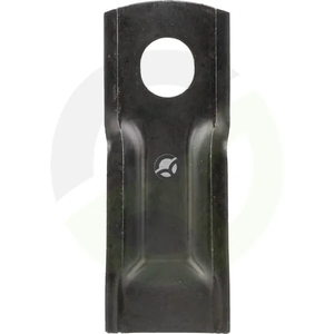 Nož kosilnice levi/desni 132x50x4 mm ovalna luknja 23,0x20,5 mm Primerno za Taarup 25 kosov - Kramp KT5611050001KR