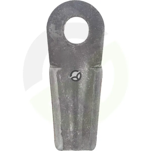 Nož kosilnice levi/desni 127x50x4 mm - ovalna luknja 23,0x20,8 mm - 25 kosov - Kverneland / Taarup KT5611030001