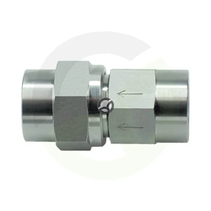 Nepovratni ventil S 08 (0,5 bara) SS - LCV10001SS