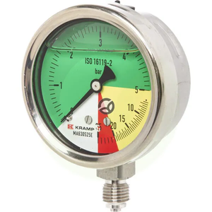 Manometer Ø 63 mm 0-5-20-25 1/4