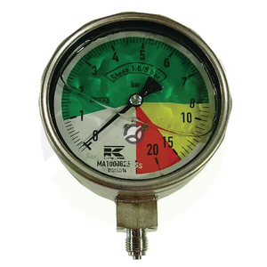 Manometer 100mmØ AHL Dno - WIKA MA1000825