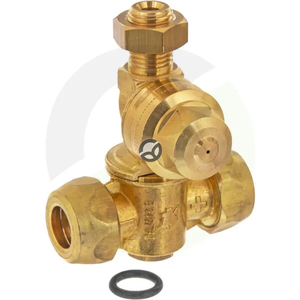 Nosilec šobe M75 G1/4M 2xØ18 - Braglia M75100103