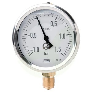 Manometer 100 mm Glik. - WIKA MA100115VAC