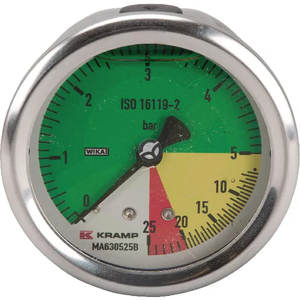Manometer Ø 63 mm 1/4
