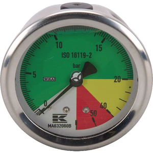 Manometer 63 mm Ø 0-20-60 - WIKA MA632060B