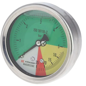 Manometer Ø 63 mm 0-5-20-25 1/4