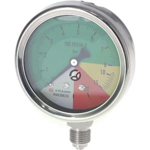 Manometer Ø 63 mm 0-8-15-25 1/4