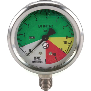 Manometer 63 mm 20-25 bar spodnji priključek - WIKA MA630825
