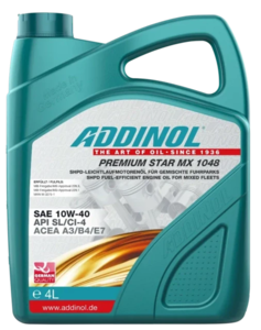 Motorno olje - Addinol SAE 10W-40 - Premium Star MX 1048