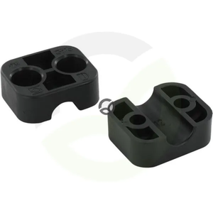 Cevna objemka, črna gladka A1 12 mm - STAUFF RS911112PAG