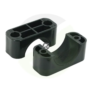 Cevna objemka, črna gladka A5 40 mm - STAUFF RS911540PAG