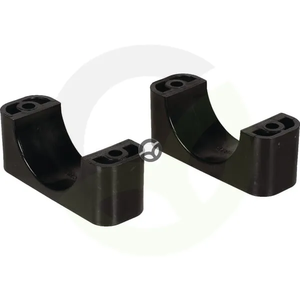 Cevna objemka, črna gladka A6 50,8 mm - STAUFF RS9116508PAG