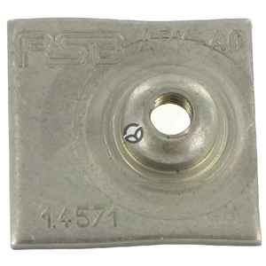 Privarilna plošča enojna inox GR.0 - RSB RS9310RVS