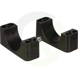 Cevna objemka, črna gladka A6 52 mm - RSB RS911652PAG