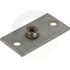 Plošča z dvema luknjama inox Gr.0 - STAUFF RS9410RVS