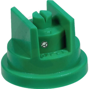 Šoba z ravnim ploskim curkom SF 110° 015 zelena plastika - ASJ SF110015