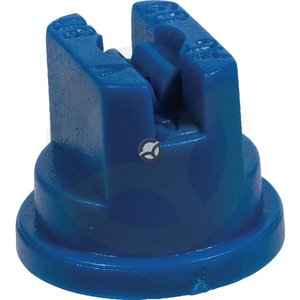 Šoba z ravnim ploskim curkom SF 80° 03 modra plastika - ASJ SF08003