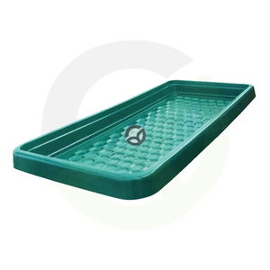 Kad za dezinfekcijo iz polietilena zelene barve 200 l 2000x900x150 mm - Suevia 1600160