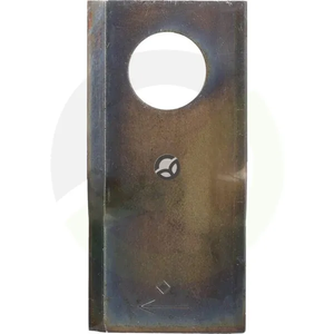 Nož kosilnice desni 101x48x4mm luknja Ø23mm 25 paketov - Kramp T684RKR