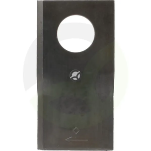 Nož kosilnice desni 94x48x3 mm luknja Ø 23 mm - primerno za Mörtl - 25 komada - Kramp T673RKR