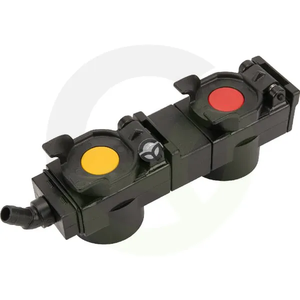 Pokrov in odtok 2x, razdalja: 82mm 45° - Faster TARV28245GR